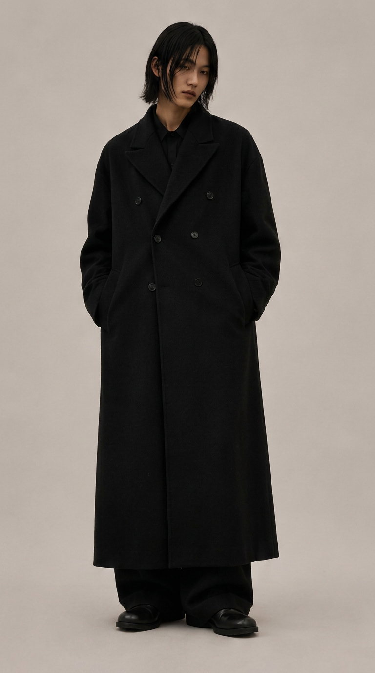 COAT 04 — double-faced wool