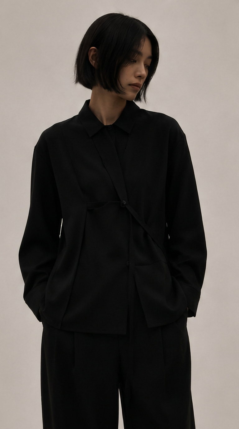 TOP 03 — matte cotton poplin